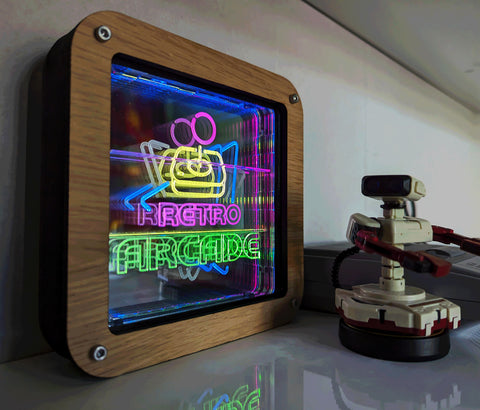 Animated LED Retro Frame - Retro Arcade Sign