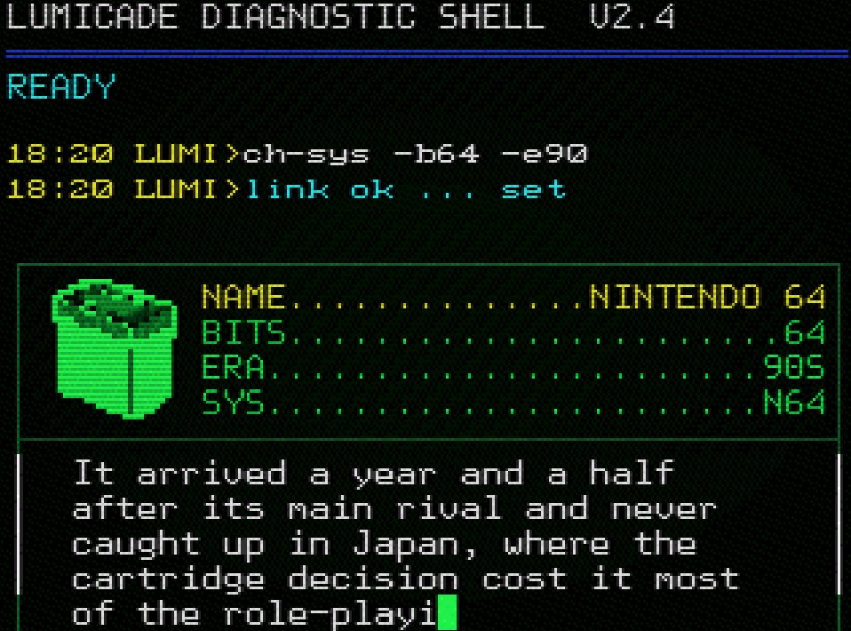 The Historic Console
