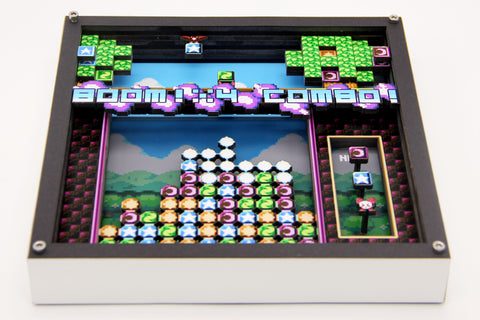 3D Pixel Art - Puzzle Combo - Customisable Shadow Box
