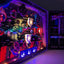 LED Animated 3D Pixel Art - Arcade Shoot-em-up. Customisable Shadow Box