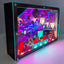 LED Animated 3D Pixel Art - Arcade Shoot-em-up. Customisable Shadow Box